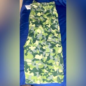 Big Boys Camo Drawstring Cargo Shorts